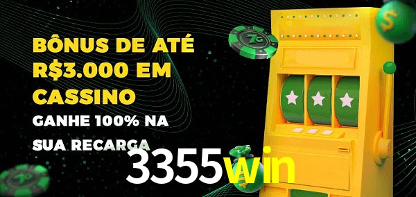 3355win melhor bônus de depósito