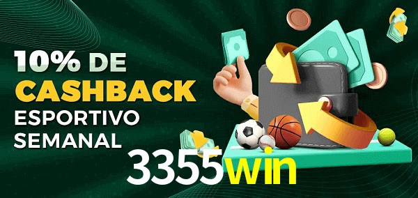 10% de bônus de cashback na 3355win